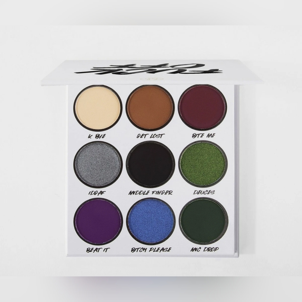 BH Cosmetics Bold Eyeshadow Fu$@ Off Palette NIB